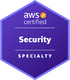 AWS Certified Security Specialty Badge